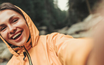 Young active woman smiling in the outdoors
