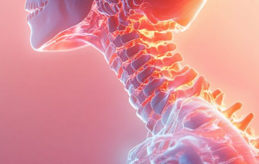 Stock Image of Skeleton's Spine