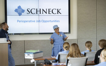 Photo of perioperative job opportunities event