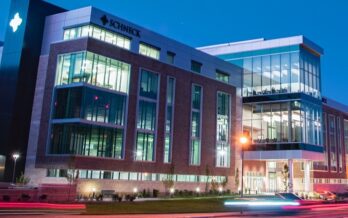 Schneck Medical Center at Night